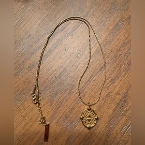 Hey Harper Goddess Chic Gold Pendant Necklace